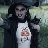 Leuke drank op heksen Halloween T-shirt
