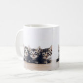 Leuke drie kittens koffiemok (Voorkant links)
