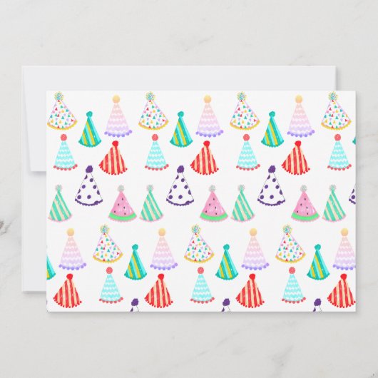 Leuke DRIE Rex Balloon Cake Dinosaurus 3e Verjaard Kaart (Achterkant)