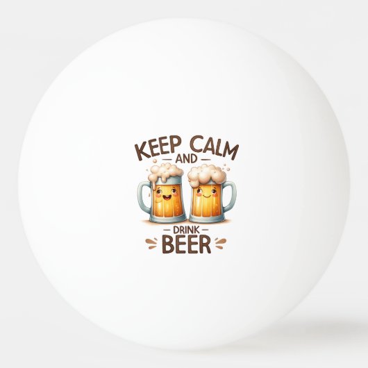 Leuke Drink quotes Pingpongbal (Achterkant)