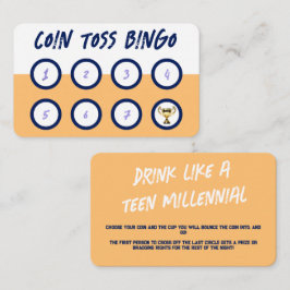Leuke Drink spelletjes voor feesten Visitekaartje