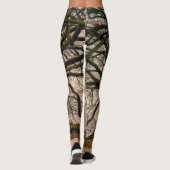 Leuke dubbele eikenboom foto afdrukken leggings (Achterkant)