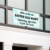 Leuke Easter Egg Hunt Banner (Buitenkant Gebouw)