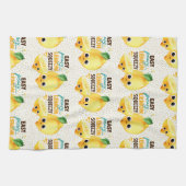 Leuke Easy Peasy Lemon Squeezy Fun Keuken Handdoek (Horizontaal)