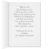 Leuke Eekhoorn Sneeuwscène Wildlife vers voor papa (Binnen (Rechts))