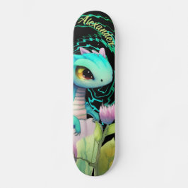 Leuke een Cartoon Dragon Jouw namen bewerken Persoonlijk Skateboard