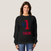 Leuke Eén Dollar Taco Trui (Voorkant volledig)