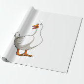 Leuke eend Design Mannen Watervogels Vogel Huisdie Cadeaupapier (Uitgerold)