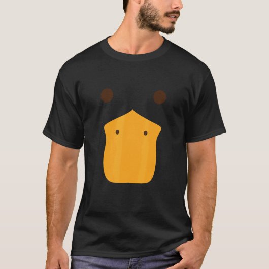 Leuke eend gezicht familie bijpassende groep eend  t-shirt (Voorkant)