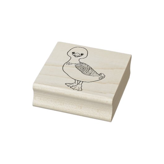 Leuke eend Rubber Stamp Rubberstempel (Stempel)