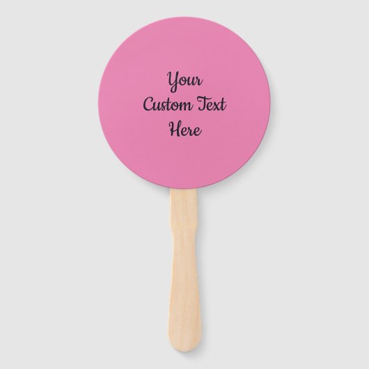 Leuke Eenhoorn aangepaste tekst & kleur hand fan s Handwaaier (Achterkant)