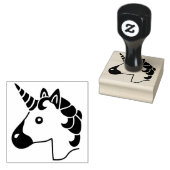 Leuke Eenhoorn emoji stempel (Gestempeld)