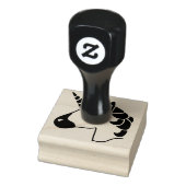 Leuke Eenhoorn emoji stempel (Stempel)