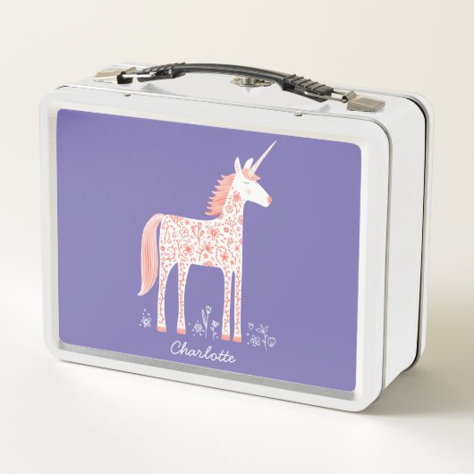 Leuke eenhoorn gepersonaliseerd (Achterkant)