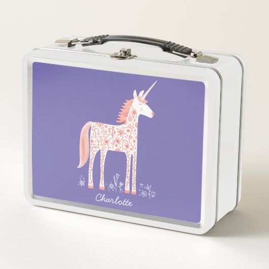 Leuke eenhoorn gepersonaliseerd (Voorkant)