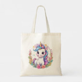 Leuke Eenhoorn Koele Eenhoorn positief Tote Bag (Achterkant)