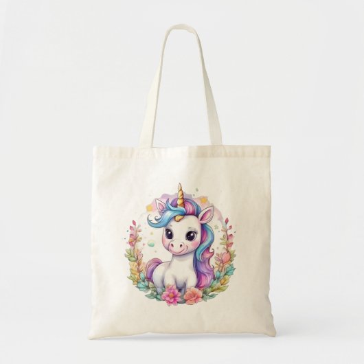 Leuke Eenhoorn Koele Eenhoorn positief Tote Bag (Voorkant)