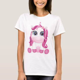 Leuke eenhoorn Meisjes Kinder Vrouwen T-shirt