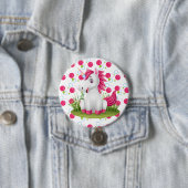 Leuke Eenhoorn Verjaardag Button Favor (In situ)