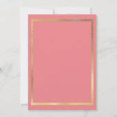 Leuke Eenhoorns en Regenbogen op Roze Kaart (Achterkant)