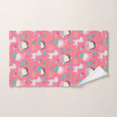 Leuke Eenhoorns Fairies Girly Patroon Bad Handdoek (Handdoek)