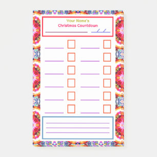 Leuke Eenvoudige Kerstster Notities Planner Organi Post-it® Notes