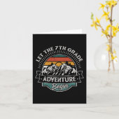 Leuke eerste schooldag kaart (Gele Bloem)