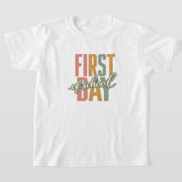 Leuke eerste schooldag voor leraren Meisjes terug T-shirt