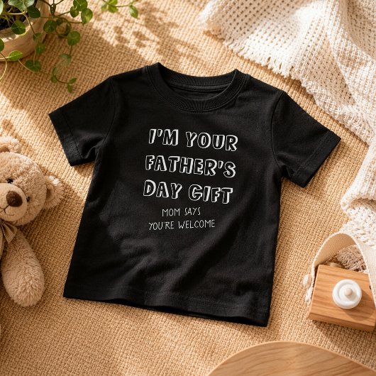 Leuke eerste Vaderdag cadeau van kinderen Humor Zw