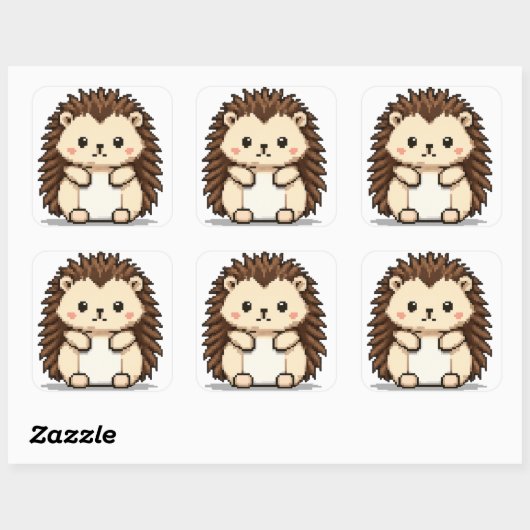 Leuke egel sticker (Vel)