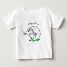 Leuke egel tekening T-shirt