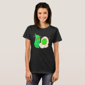 Leuke eieren Ham Smile Gezicht Brunch Ontbijtkostu T-shirt (Voorkant volledig)