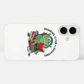Leuke & eigenzinnige boek minnaar iPhone Case (Achterkant (horizontaal))