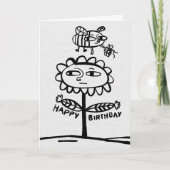 Leuke eigenzinnige Mannen Humor knuffel Business H Kaart (Voorkant)