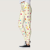 Leuke eigenzinnige stippen leggings (Links)