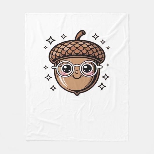 Leuke eikel Classic T-Shirt Fleece Deken (Voorkant)