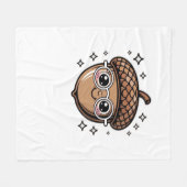 Leuke eikel Classic T-Shirt Fleece Deken (Voorkant (Horizontaal))