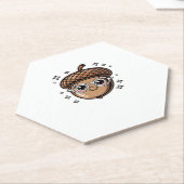 Leuke eikel Classic T-Shirt Kartonnen Onderzetters (Schuin)