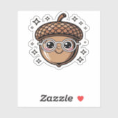 Leuke eikel Classic T-Shirt Sticker (Vel)