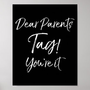 Leuke Einde School Citaat Laatste Dag Beste Ouders Poster