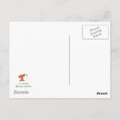 Leuke Ekster - de Vogel van de Waterverf Briefkaart (Achterkant)