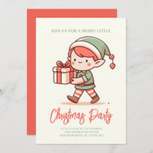 Leuke Elf Houd Kerstmis Gift Box