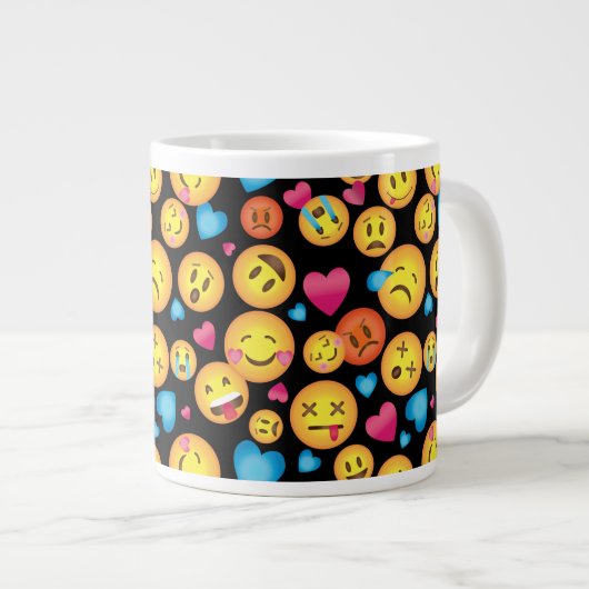 Leuke Emoji Print Mok ,Geweldig cadeau onder 20.00 (Voorkant rechts)