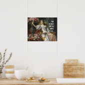 Leuke empowering tekst quote +  portret poster (Keuken)