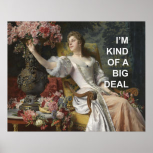Leuke empowering tekst quote + portret poster