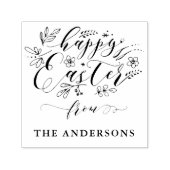 Leuke en aangepaste Happy Easter zelf inkt stempel (Design)