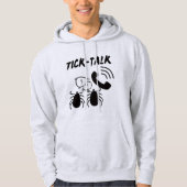 Leuke en aanstekelijke Tick-Talk | Tekens | Telefo Hoodie (Voorkant)