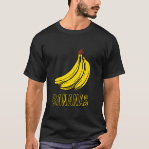 Leuke en aparte banaanliefhebbers t-shirt