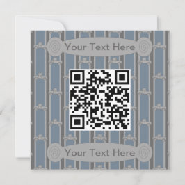 Leuke en chique QR-code voor vrachtwagen Kaart