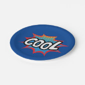 Leuke en coole Pop kunst Papieren Bordje (Gekanteld)